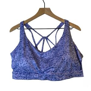 Athleta Blue Sports Bra